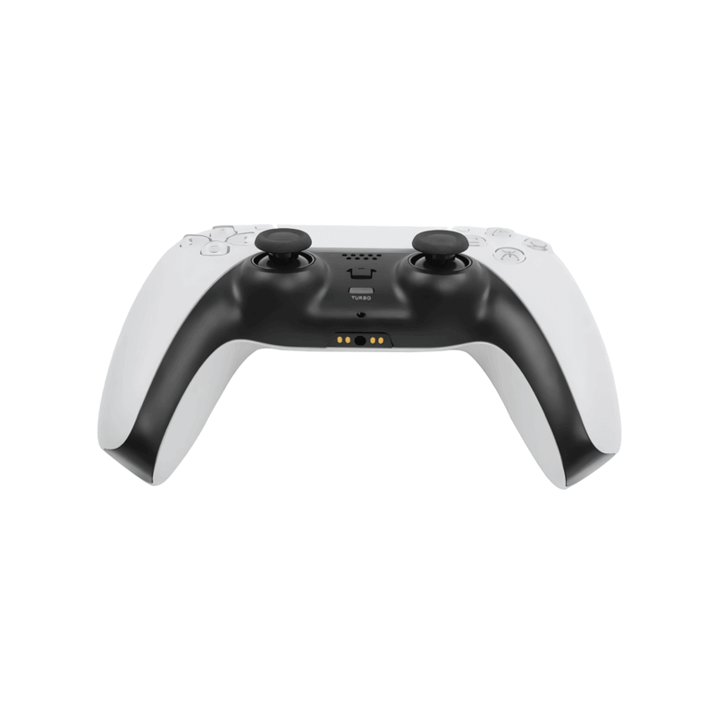 Turbo Wireless Controller for PlayStation 4 T28 - White  -  دراع 4 كوبى بتصميم الدراع 5