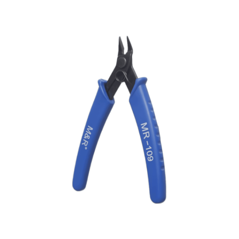 Mini Wire Cutter Stainless Steel - Blue - MR -109- قصافة