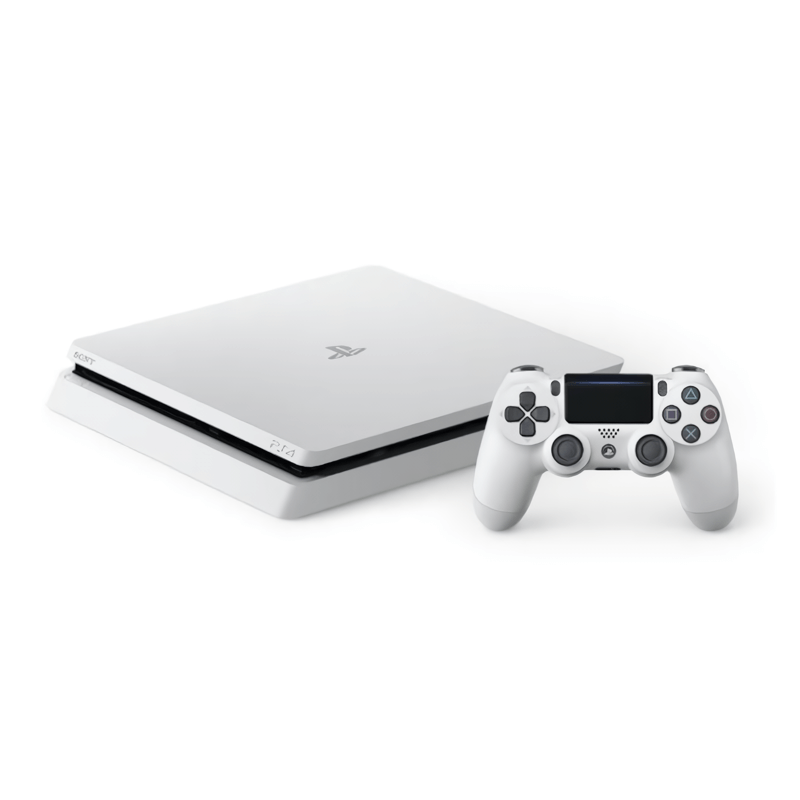 Sony PlayStation 4 Slim Gaming Console White